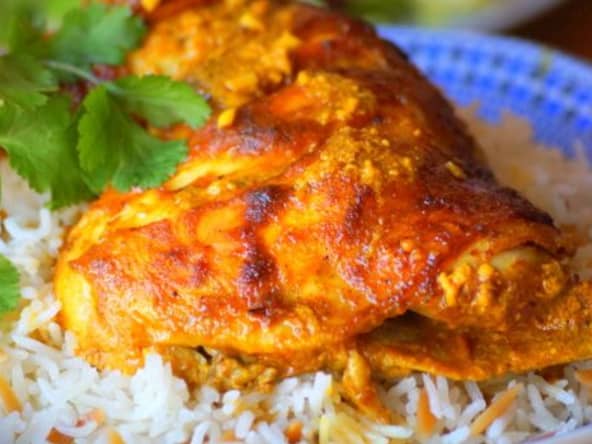 Cuisses de poulet au four