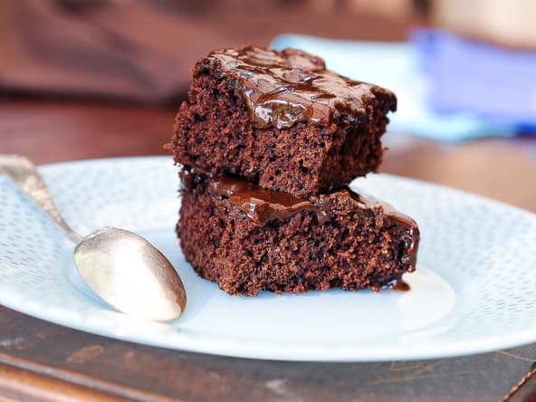 Moelleux au chocolat et à la courgette