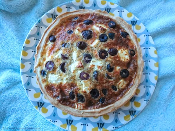 Quiche à la grecque