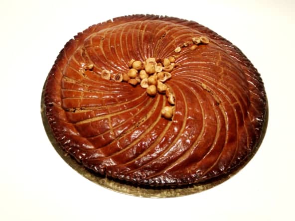 Galette des rois gourmande au sarrasin et noisette