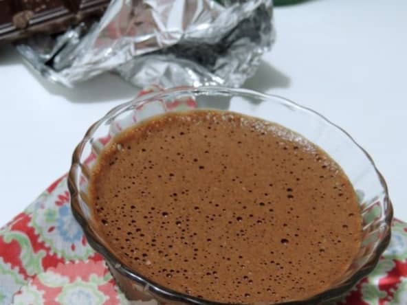Mousse chocolat absinthe