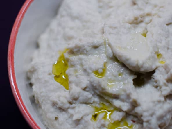 Houmous d'haricots blancs