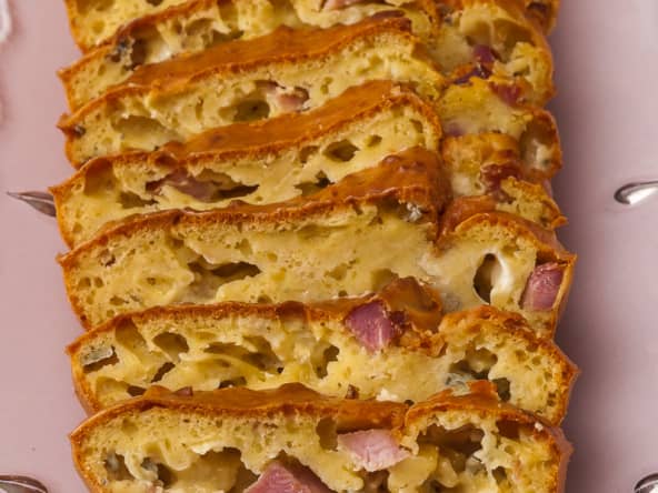 Cake au jambon et à la fourme d'Ambert