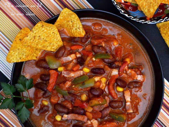 Soupe-repas façon chili con carne