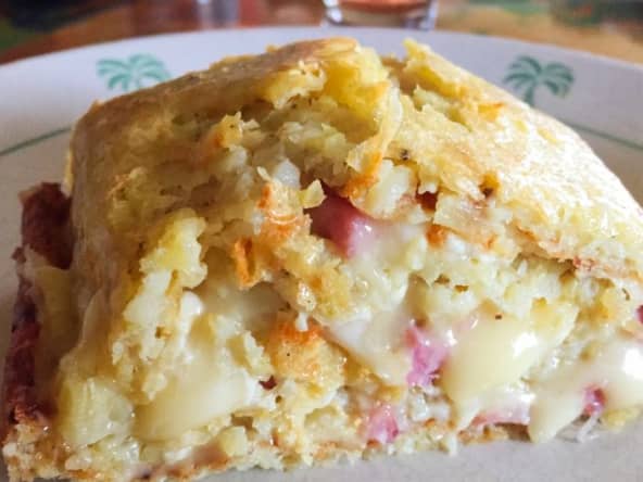 Roulé aux pommes de terre façon tartiflette au Companion