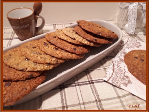 Cookies au chocolat et à l'avoine