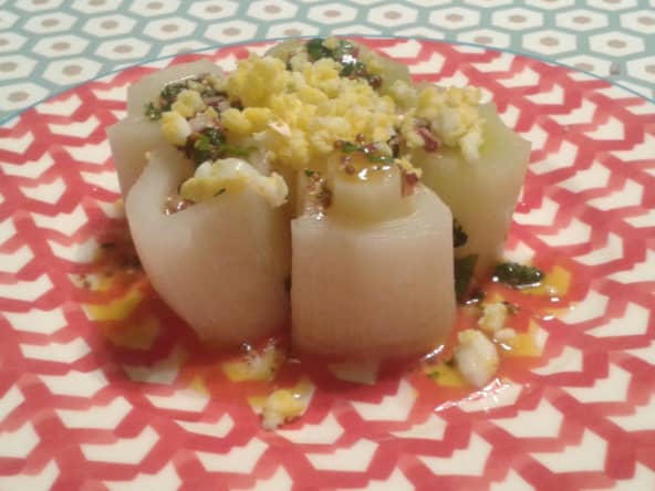 Poireaux vinaigrette