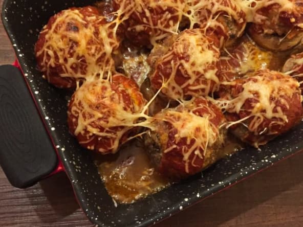 Champignons farcis