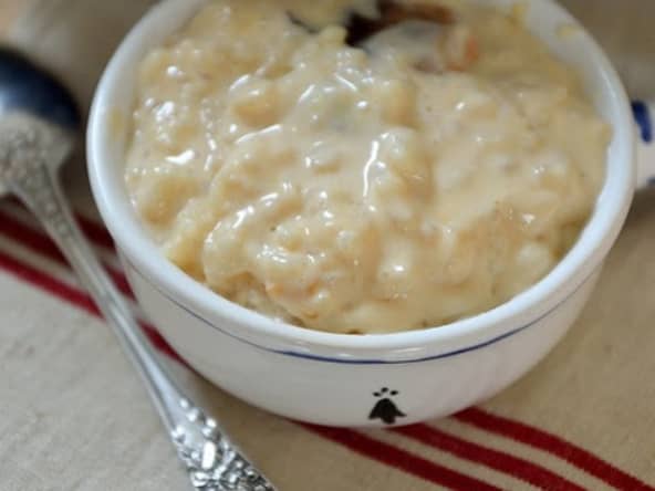 Riz au lait crémeux à l'ancienne
