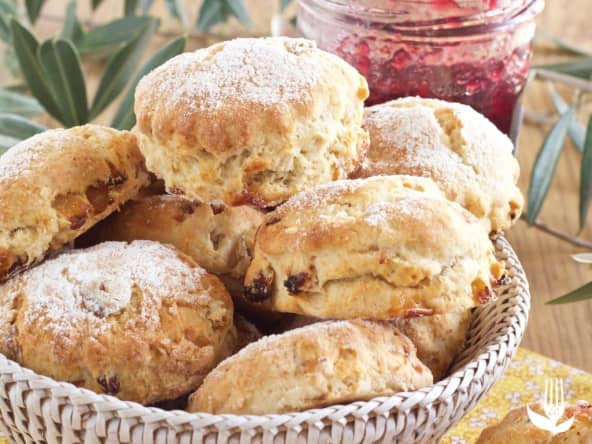Scones express sans oeuf