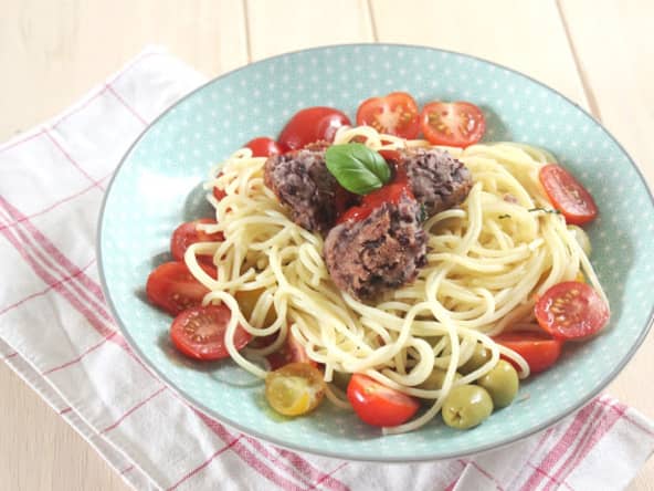 Boulettes de haricots rouges