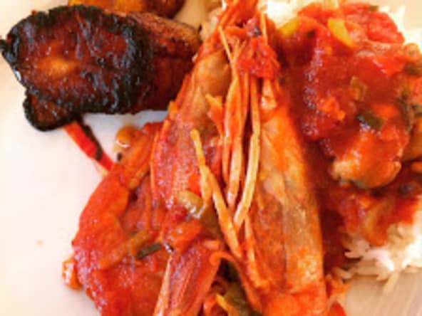 Le court-bouillon de crevettes à la martiniquaise