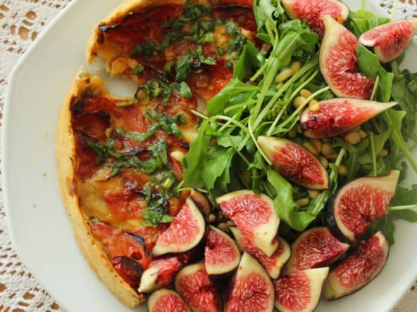 Tarte tomate mozzarella