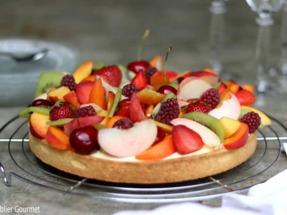 La tarte aux fruits d'été