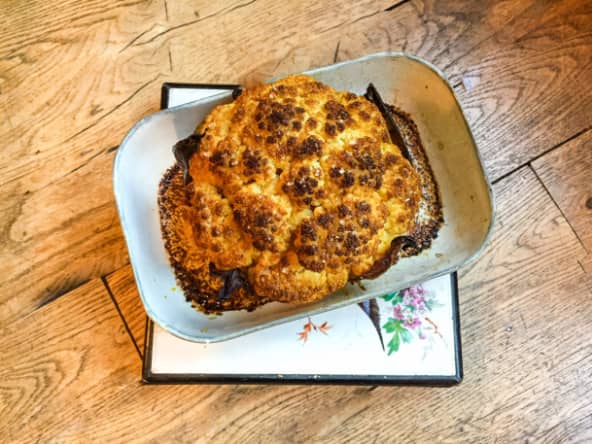 Chou-fleur rôti à l’israélienne