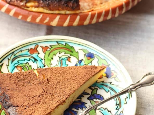 Flan portugais à la cannelle