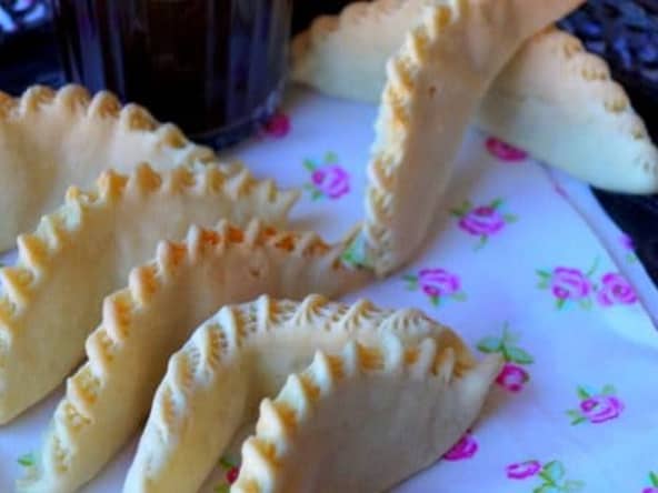 Corne de gazelle gâteau aux amandes marocain