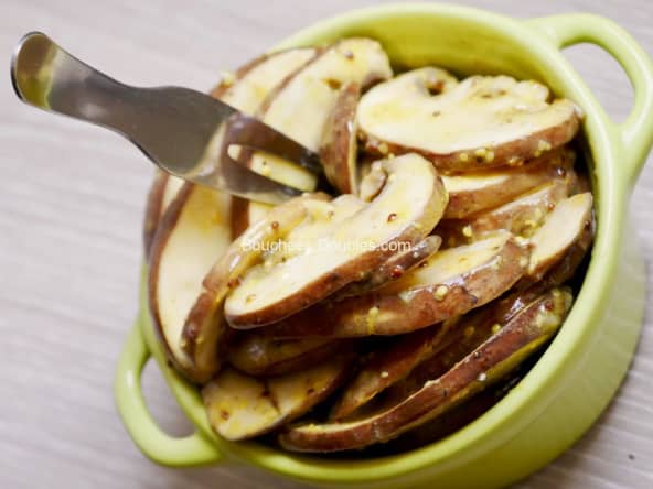 Tapas de champignons de Paris
