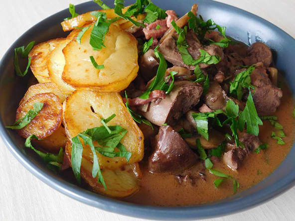 Rognons sautés sauce madère
