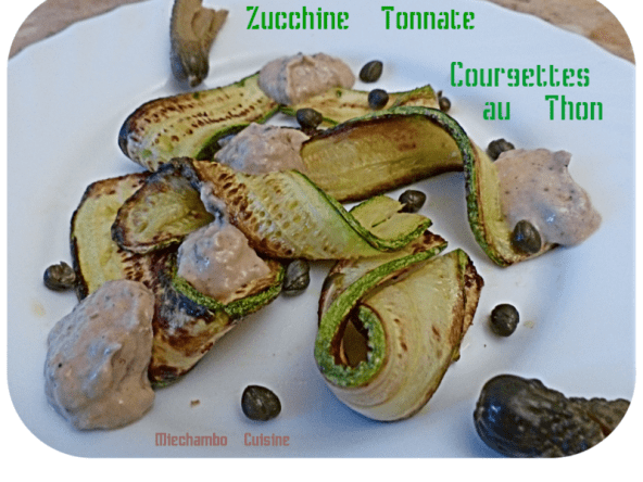 Courgettes au thon