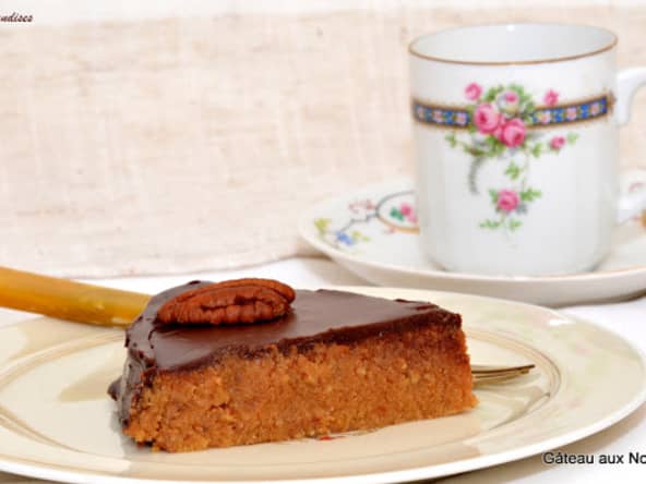 Gâteau aux noix de pécan.