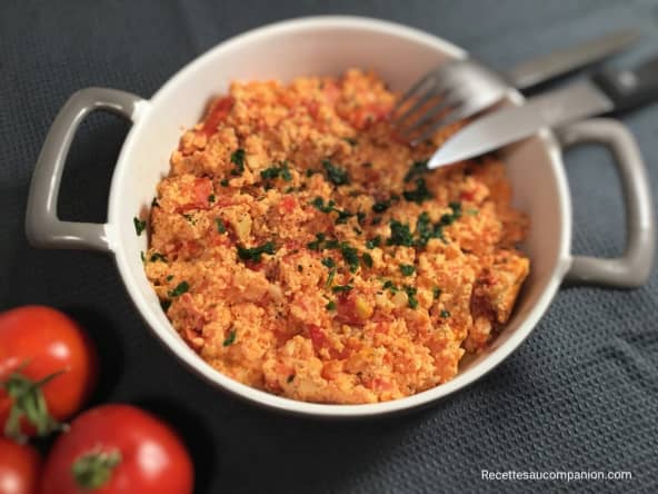 Brouillade aux tomates