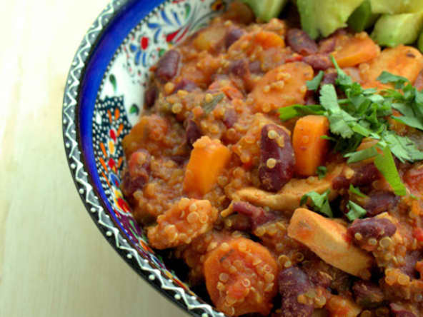 Chili con quinoa