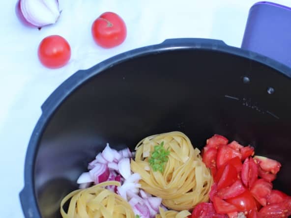 One pot pasta thon et tomates