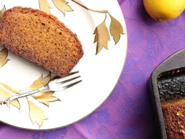 Cake citron et coriandre