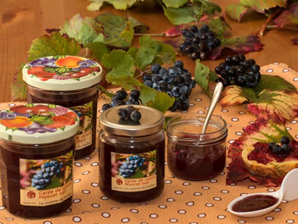 Gelée de raisin muscat noir