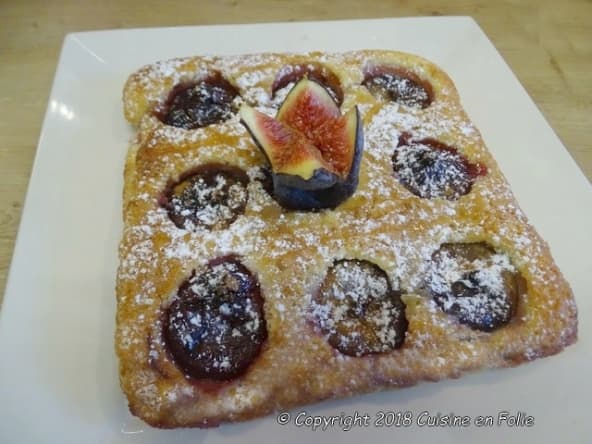 Financier figues et cannelle