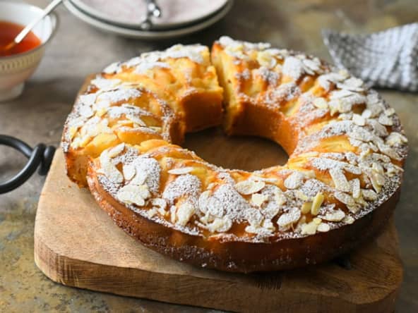 Gâteau aux pommes au lait concentré sucré