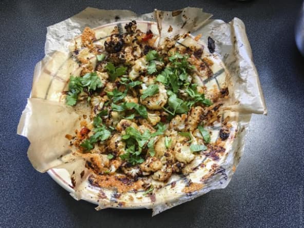 Chou-fleur rôti au mélange d’épices cajun