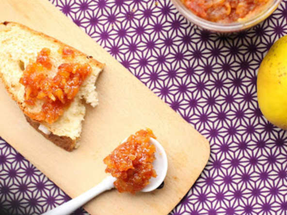 Confiture de coings râpés
