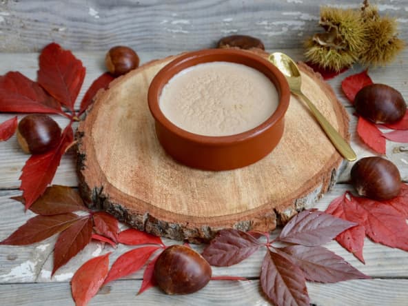 Flan corse à la châtaigne