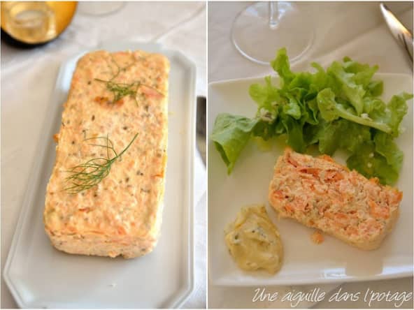 Terrine aux deux saumons