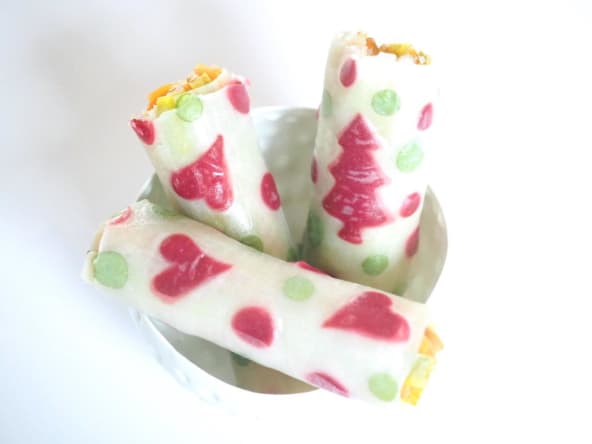 Rouleau de Noël aux saint-jacques