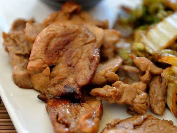 Porc au gingembre