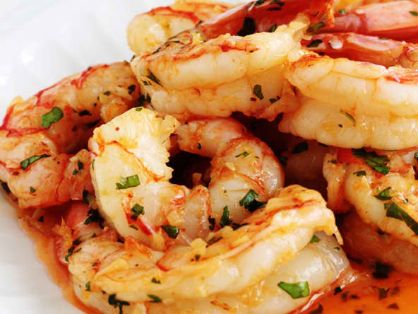 Crevettes ail persil