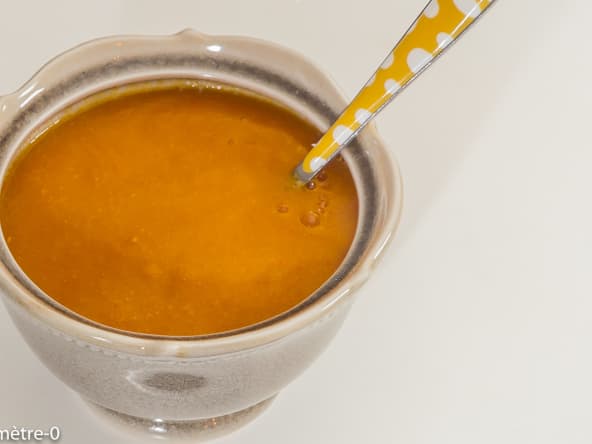 Soupe de potimarron au chorizo