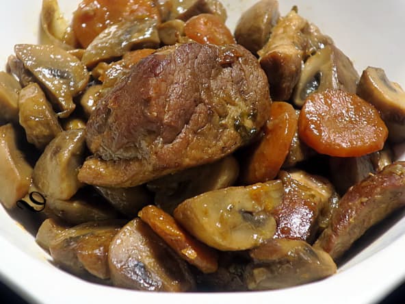 Filets mignons de porc en cocotte