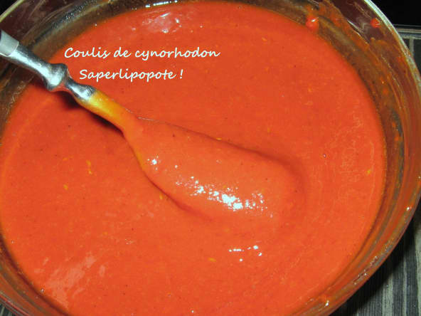 Coulis de cynorhodon