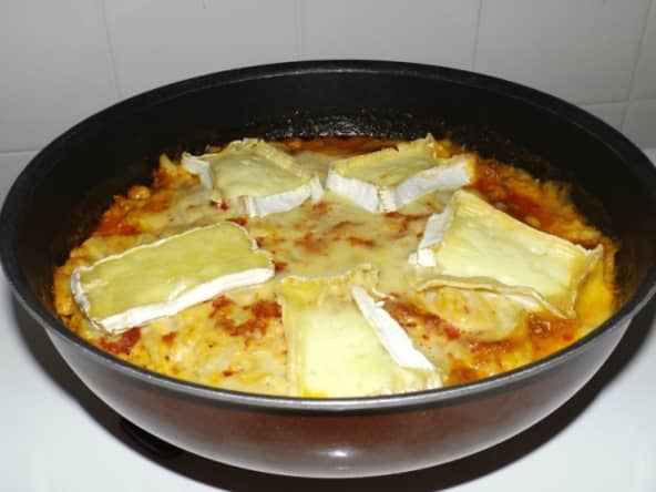 Chou-fleur au chorizo gratiné au Bienfait
