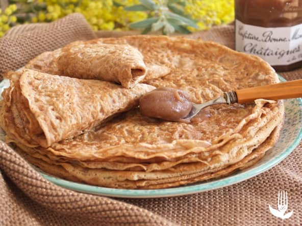 Crêpes à la châtaigne