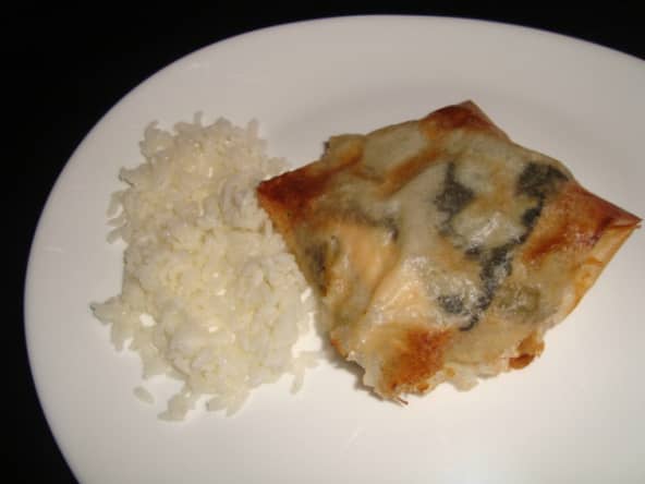 Brick saumon et poireau