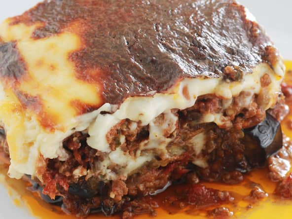 Moussaka grecque