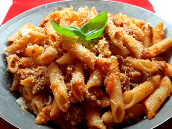 Pâtes à la sauce bolognaise