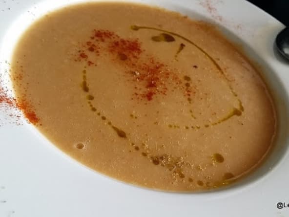 Velouté de fèves séchés