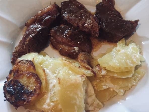 Magret de canard à l’orange