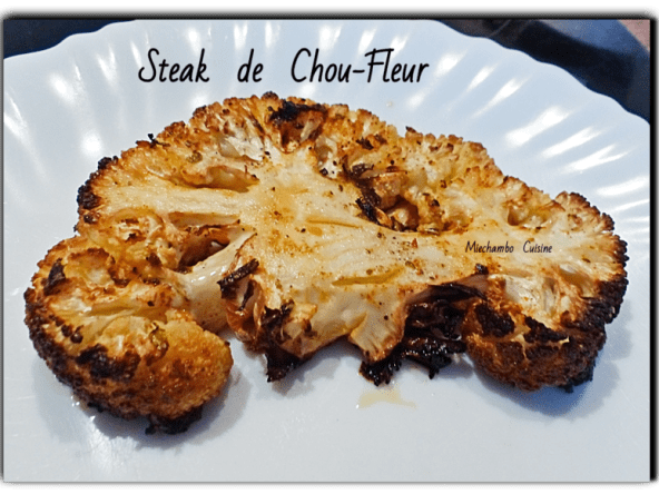 Steak de chou-fleur